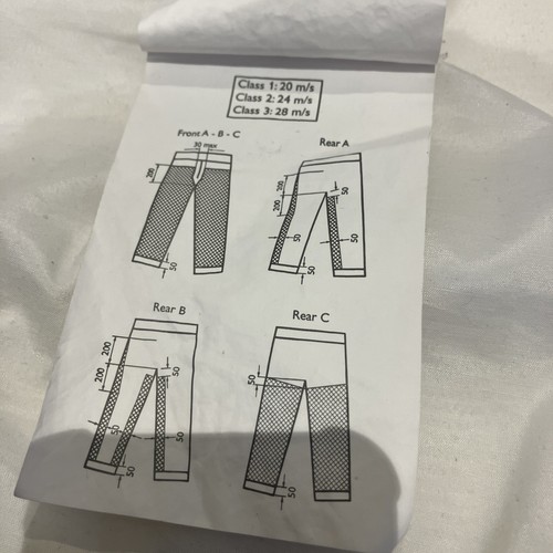 husqvarna chainsaw trousers 20M/S Class 1 One Size - Imagen 5 de 15