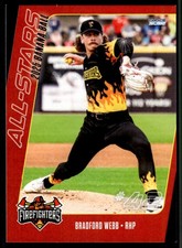 2025 Bradford Webb Choice Rookie Card Savannah Bananas All-Stars Banana Ball