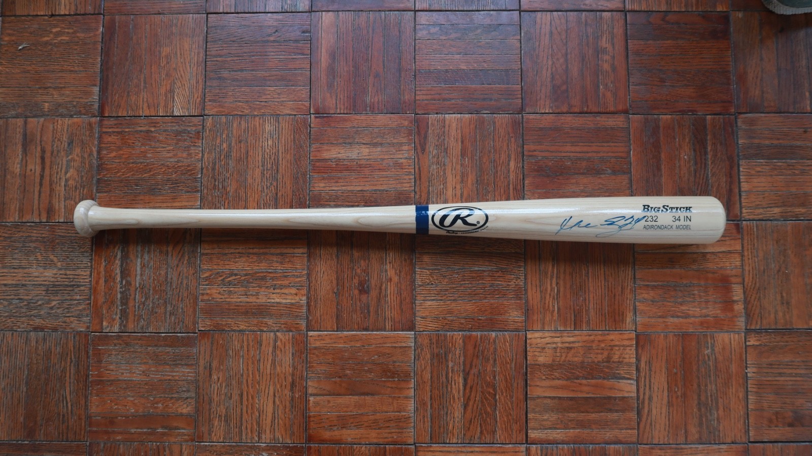 Manny Ramirez Signed Baseball Bat Rawlings Big Stick 34 Inch Bat Wood