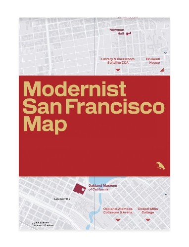Mitchell Schwarzer Modernist San Francisco Map (Map) (UK IMPORT) - Picture 1 of 1