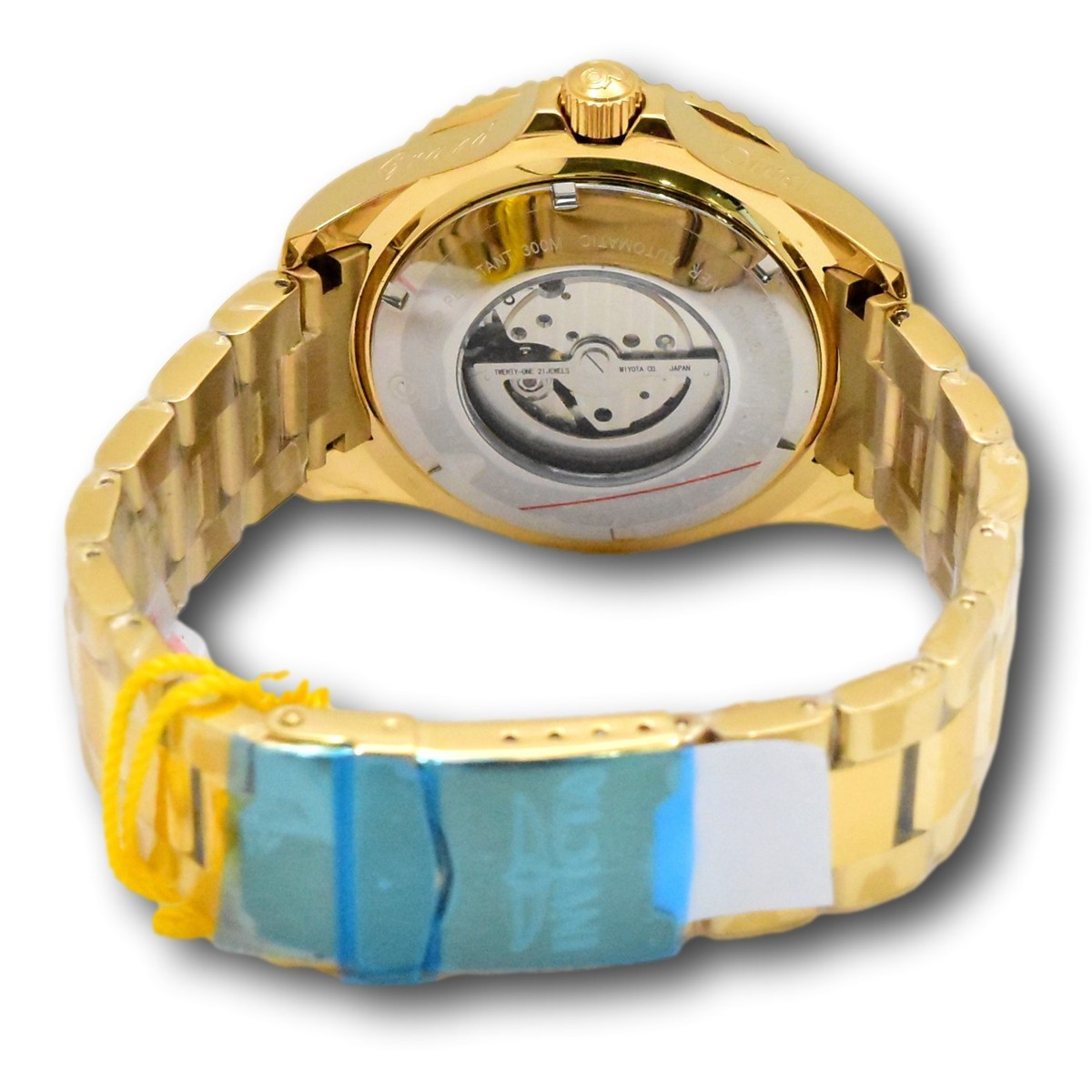 Invicta Grand Diver GMT Men's 47mm Automatic Coke Bezel Gold Watch