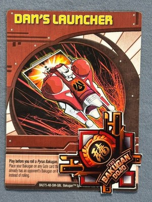 Bakugan Dan s Launcher   Red Ability Card 32/48c Dan Kuso Pyrus