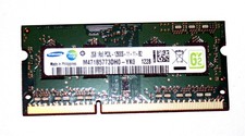 2 GB RAM DDR3 204 pin SODIMM 1Rx8 PC3L-12800S 'Samsung M471B5773DH0-YK0'