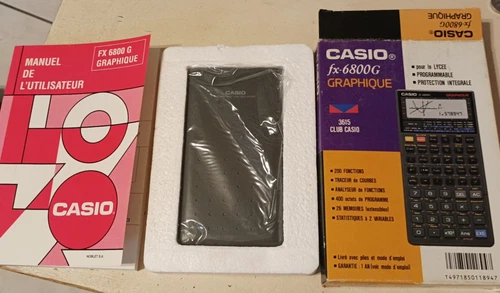 Casio FX-6800G graphique complete