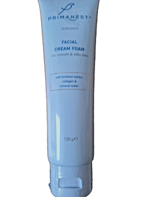 Primanest Birdnest Facial Cream Foam, 4.2 oz NEW in sealed container