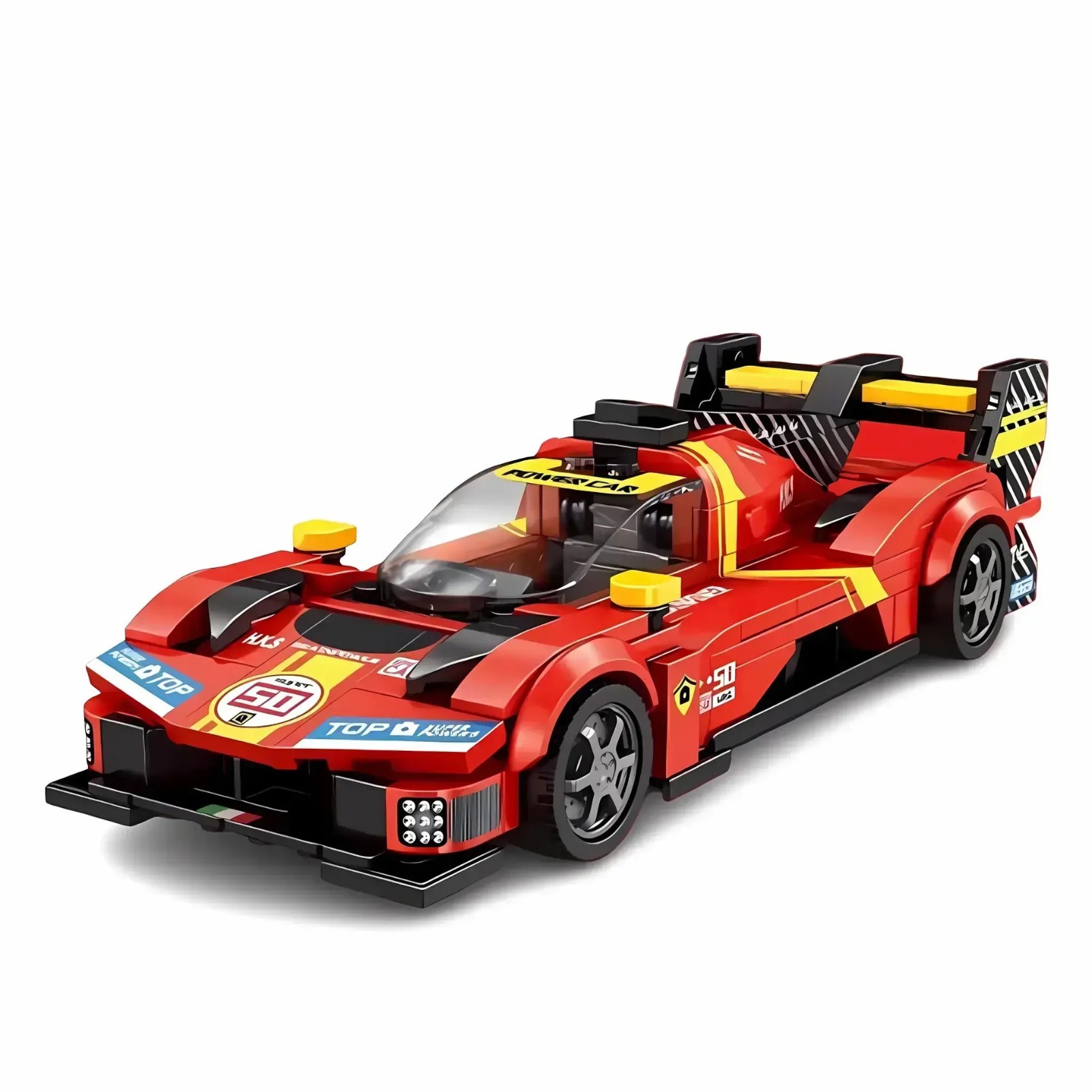 MOC LEGO Car: Falali 499P Le Mans Building Blocks Set (311 Pcs)