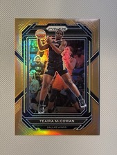 2023 Panini Prizm WNBA - Orange Prizm #52 Teaira McCowan /99