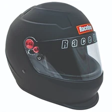 RaceQuip PRO20 Full Face Racing Helmet Flat Black  - Large - Snell SA2020 Rated