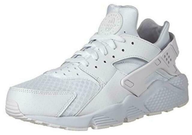 huaraches nike men's white