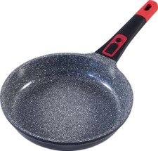 King Click-Grip Pfanne 24 cm Griff abnehmbar  schwarz