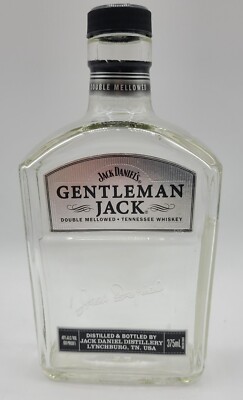 Jack Daniels Gentleman Jack EMPTY Bottle 3.75mL 80 Proof Alcohol Bottle