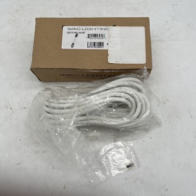 WAC Lighting Dax 12ft Joiner Cable InviLED 16 Guage 24V, Wht - LED-TC-WIC-144-WT