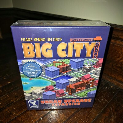 BIG CITY URBAN UPGRADE EXPANSION Board Game | Anniversary Jumbo Edition | NEW