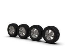 164 20 Ltz Truck Wheels On 33 Inch Tire Setup. 3d Printed 164 20 Ltz Truck Wheels On 33 Inch Tire Setup. 3d Printed