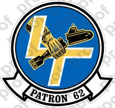 STICKER USN VP 62 Broadarrows