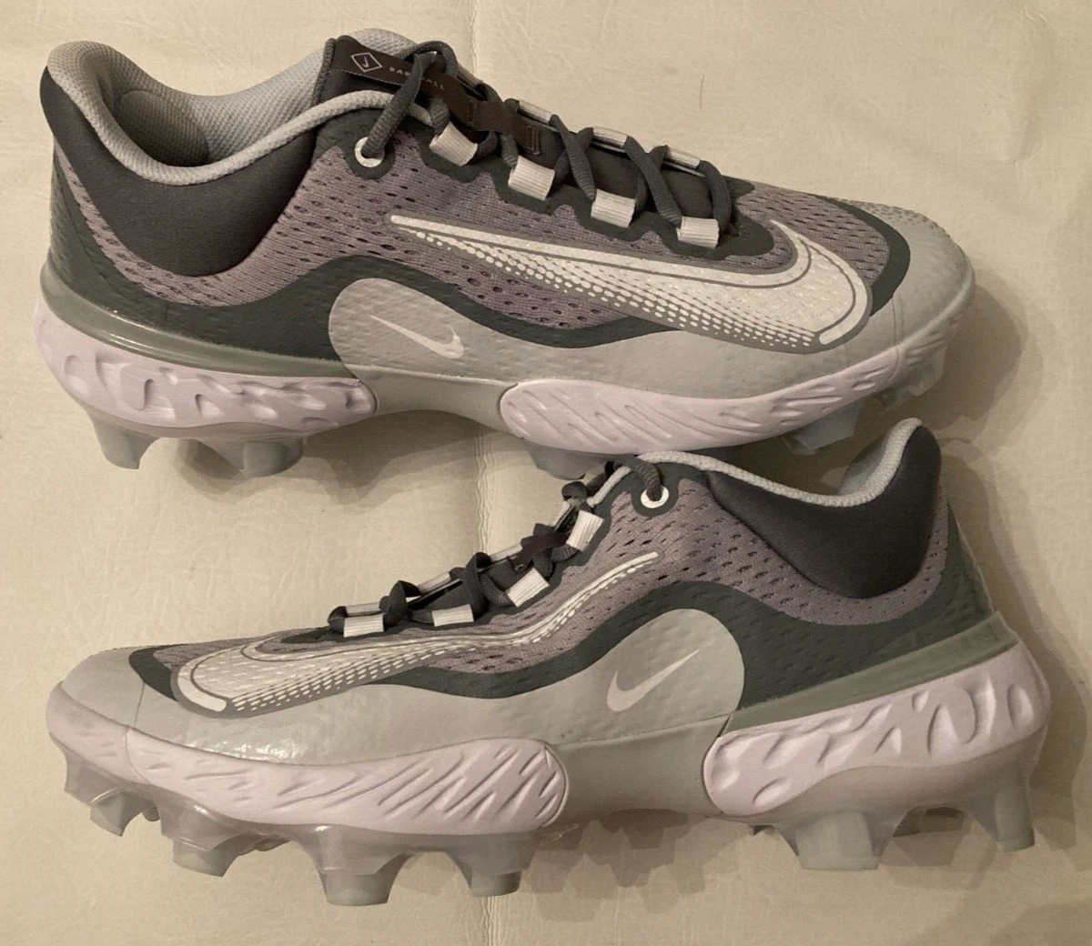 Nike Alpha Huarache Elite 4 MCS Low Wolf Grey White for Sale