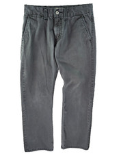 Levis 505 Jeans Boys 14 Regular 27 x 27 Gray Relaxed Straight Denim Cotton Pants