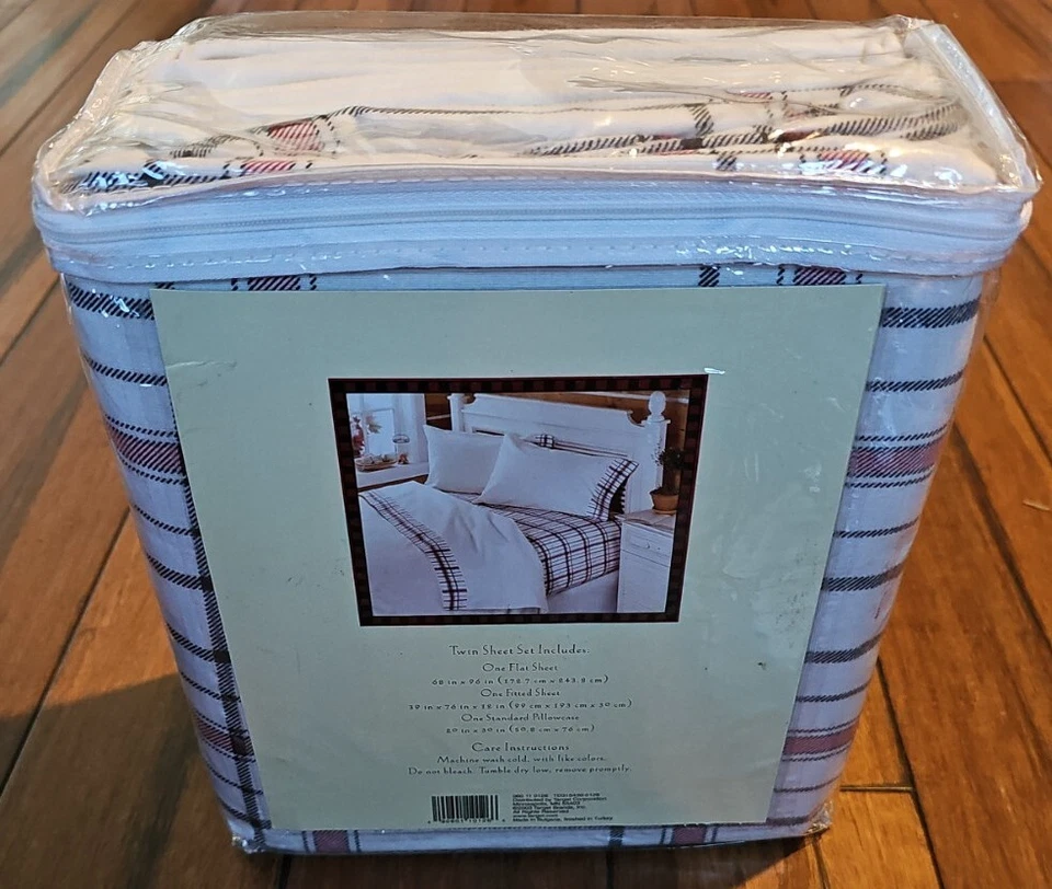 Juego de sábanas de franela Woolrich funda de almohada 100 % algodón Foto 2 de 4