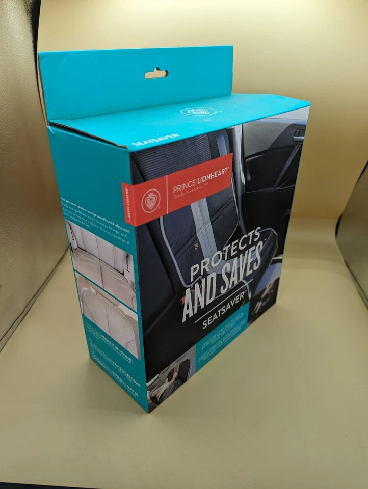 Protector de asiento de coche PRINCE LIONHEART SEATSAVER NEGRO 280 Foto 4 de 4