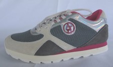 Armani Jeans Sneakers Eu 38 Scarpe da Ginnastica Lacci Grigio Nuovo Origin.