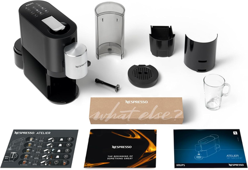 Nespresso Krups Atelier Kaffeemaschine Mit Milchaufschäumer, 1 L Wassertank, Ink - Bild 7 von 12