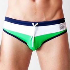 Timoteo Kiwi Swim Brief Made in USA MSRP $48.00 "X-Large" U4