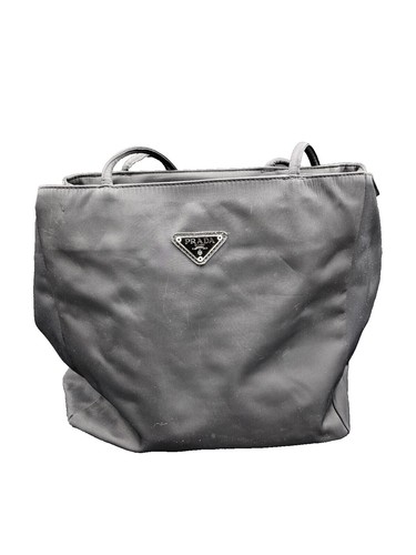Prada Tessuto nylon Boston bag triangle logo | eBay