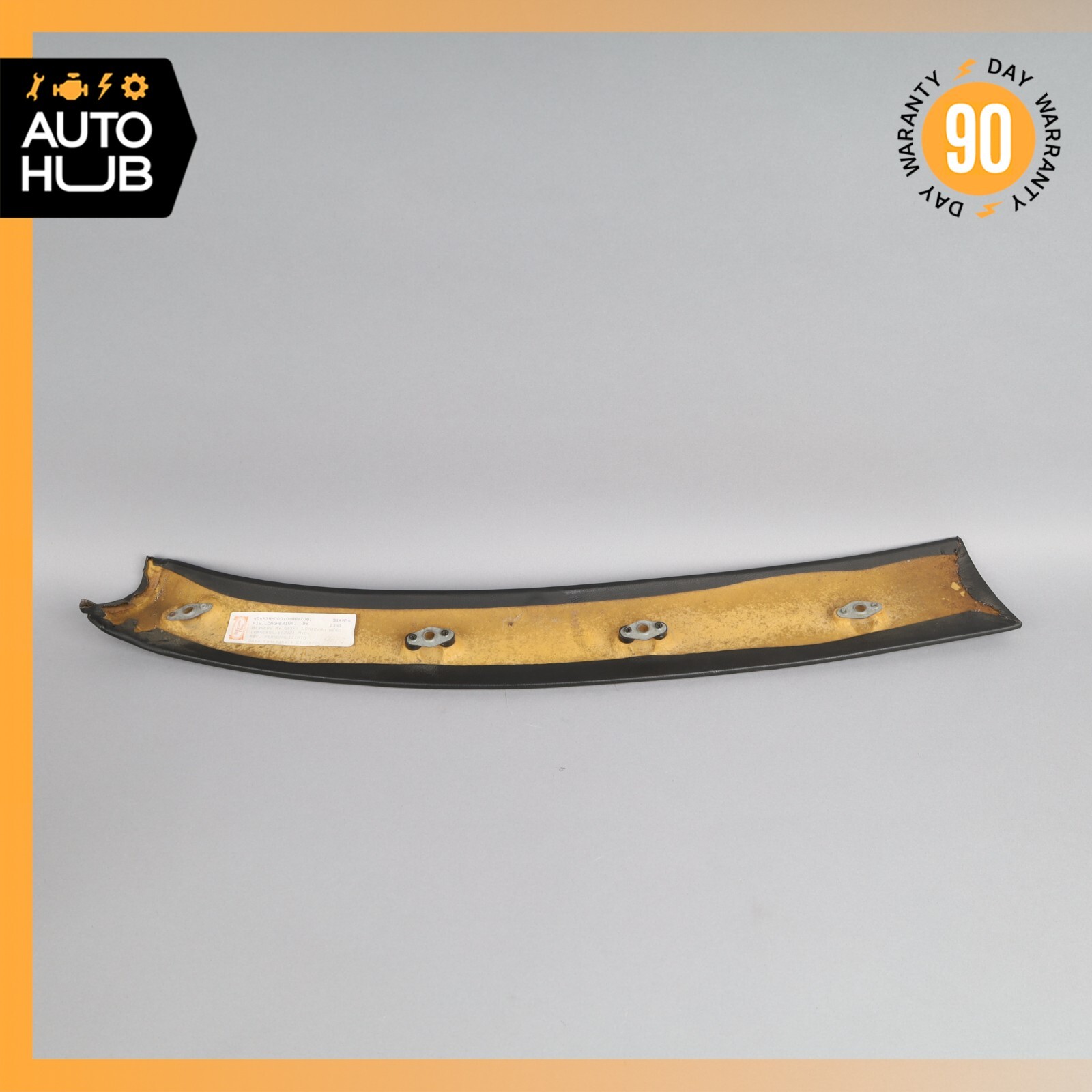 02-07 Maserati Coupe 4200 M138 Right Side Roof Headliner Trim Panel Black OEM