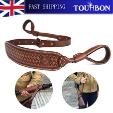 TOURBON imbracatura per pistola da caccia senza trapano fucile trasporto cinghia regolabile pelle