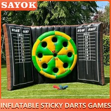 Giant Dart Toss Games Inflatable Sticky Darts Games Outdoor for Kids and Adults