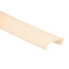 Static Caravan Window Capping Cream 40mm x 30M Roll Plastic Trim Window Surround