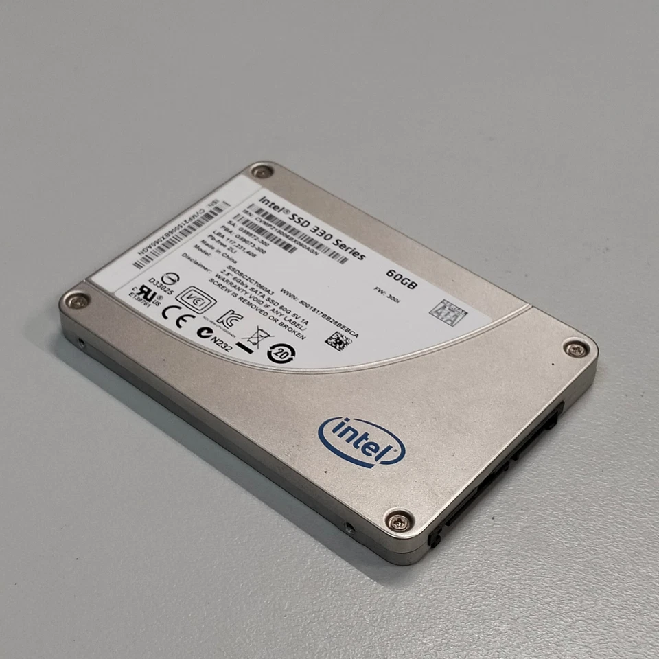 Genuine Intel 60GB 2.5" SATA3 6Gb/s SSD Solid State Drive SSDSC2CT060A3 - Image 3 of 4