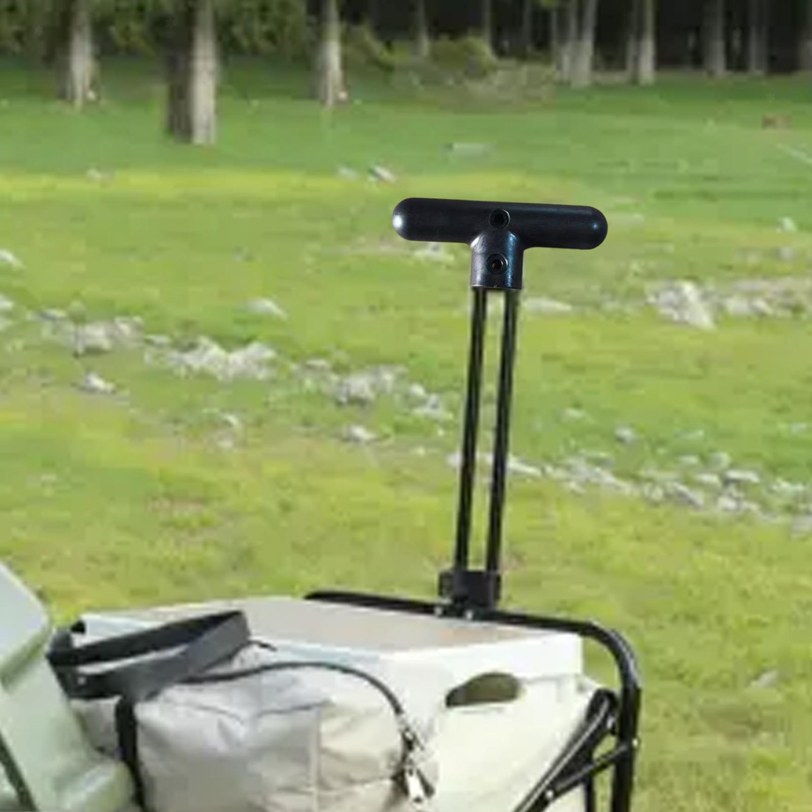 Wagon Cart Push Handle Replacement for Camping Wagon Outdoor