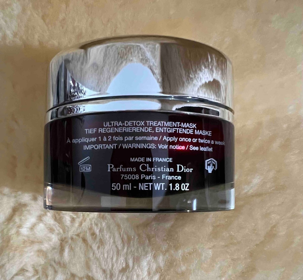 DIOR ONE ESSENTIAL MASK Ultra Detox Treatment Mask 1.8oz New DIOR ONE ESSENTIAL MASK Ultra Detox Treatment Mask 1.8oz New