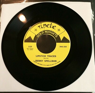 英7” Benny Spellman Lipstick Traces / Fortune Teller 45HLP9570 LONDON /00080 7