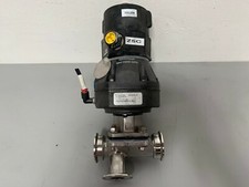 ITT Sherotec 3-way Stainless Steel Valve w/ 2" Sanitary Fit & Position Monitor