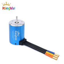 US SHIP KingVal 3650 4300/5200/5900KV Sensorless Brushless Motor for 1/10 RC Car