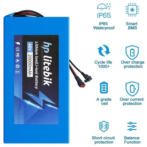 48V 36V 8Ah 10Ah 14Ah 20Ah Ebike Lithium Battery Pack for Electric Bike Scooter - Picture 10 of 54
