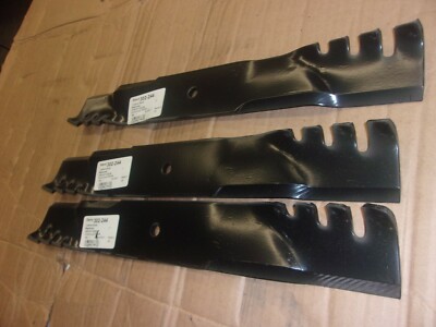 3 STENS 302-244 Silver Streak Toothed Blade Grasshopper 320236, 320237, 320238