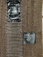 English Nylon  saddle girth size 40" with ring and elastic on one side