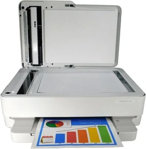 HP Envy Pro 6452 All-in-One Wireless Color Printer Copy. Scan. Fax *NO INK* - Image 2 of 3