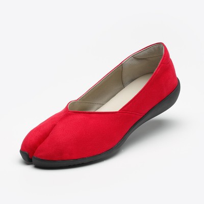 Marugo tabiRela MARY Red Sizes 22-25cm Tabi Shoes Tabi type sneakers Japan