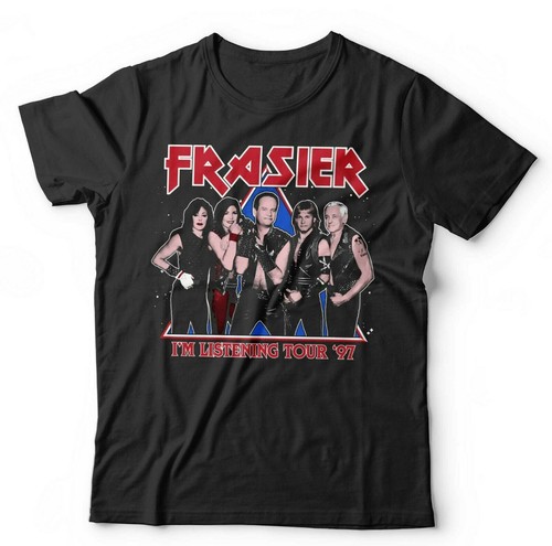 Frasier I'm Listening Tour '97 T-Shirt Unisex & Kinder - lustig, Parodie, Rock, Metal - Bild 1 von 3