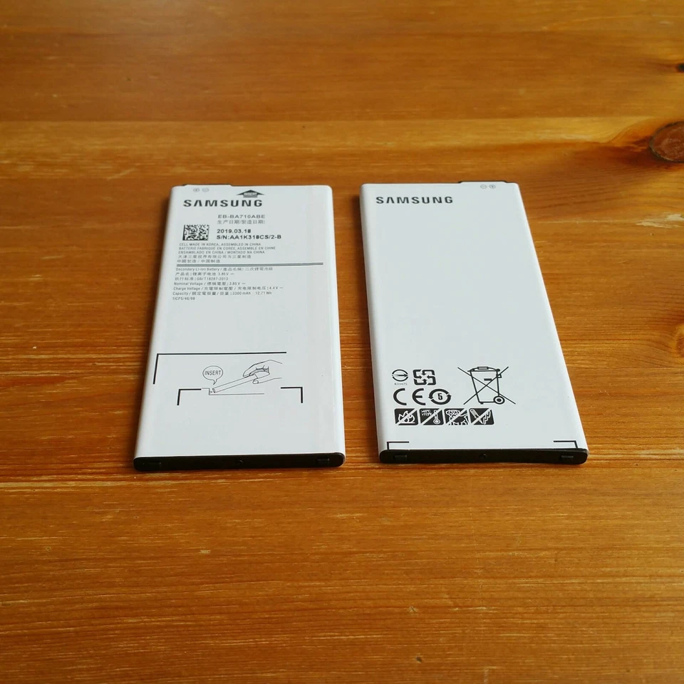 Bateria Samsung EB-BA710ABE para Galaxy A7 (2016) SM-A710 3300mAh - Vendedor local - Imagem 3 de 4