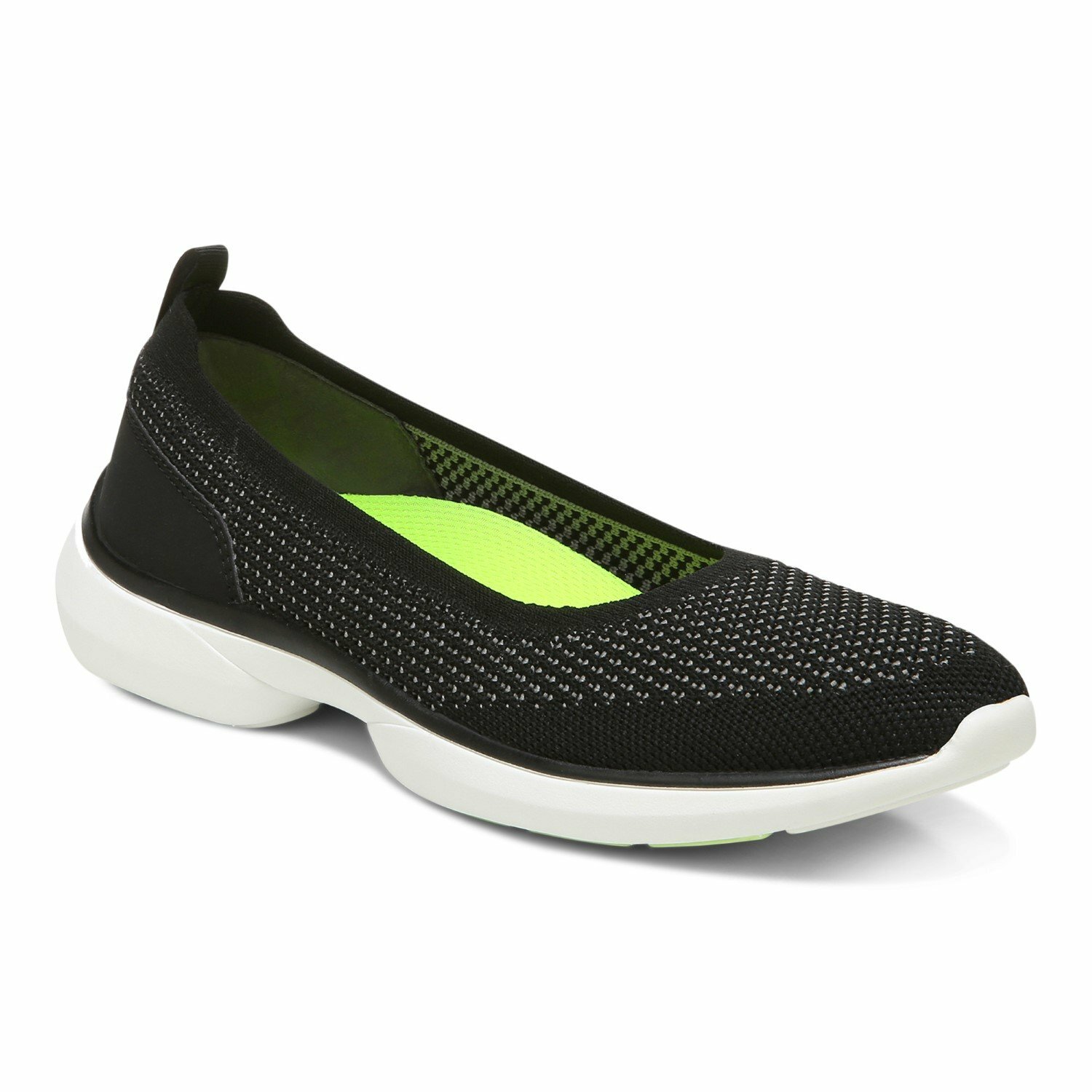 vionic black slip on sneakers