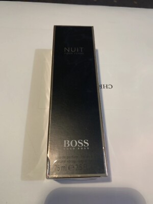 Hugo Boss Nuit 75ml, Eau De Parfum, Neu im Blister, Selten Und Vintage.