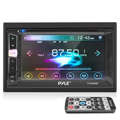 Pyle PLDN83BT 6.2'' TouchScreen Double DIN Bluetooth DVD Car Stereo Receiver