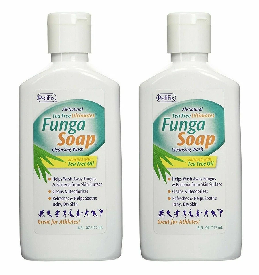 Lavado limpiador de jabón funga Pedifix 13,5 oz P3072 tamaño valor / 6 oz P3071 Foto 3 de 4