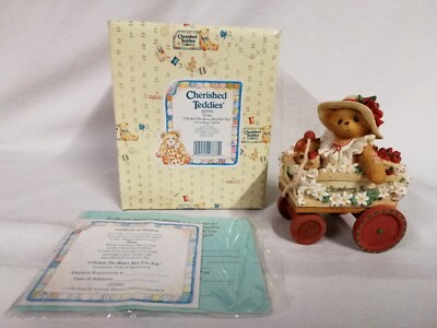 Cherished Teddies Diane 202991 Figur ''''I Picked The Beary Best For You''''.