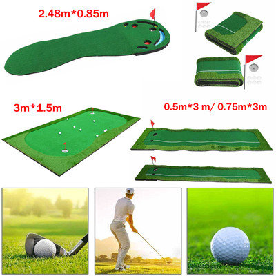 Indoor Mini Portable Artificial Green Home Golf Putting Golfing